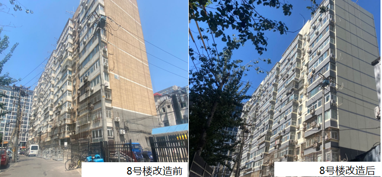 工程掠影:龍?zhí)督值缽V渠門內大街6號樓、8號樓綜合整治項目